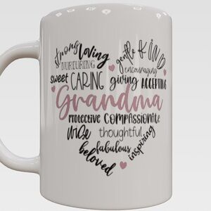 Grandma Christmas mug - made to order- Christmas
Gift - holiday gift
